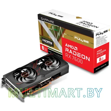 Видеокарта Sapphire Pulse AMD Radeon RX 7600 8GB (11324-01-20G) картинка 6